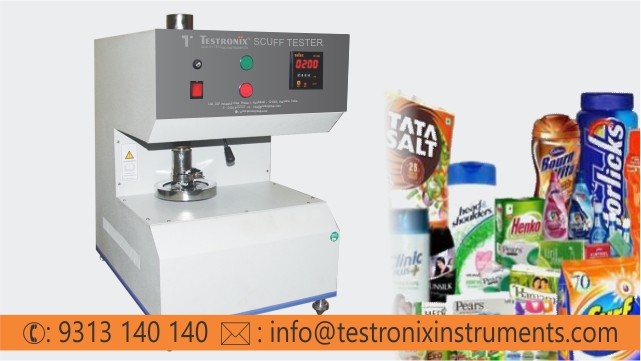 Best Quality Of Scuff Resistance Tester For Packaging Industry