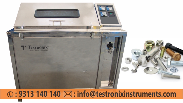 Salt Spray Chamber to Test Corrosion Resistance