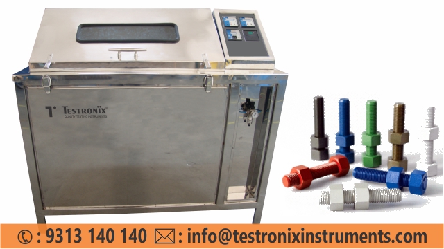 Salt Spray Test Chamber by Testronix at competitive Pricing