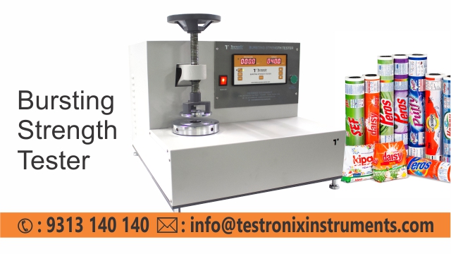 Top 5 Reasons to Use Bursting Strength Tester in the Packaging Work