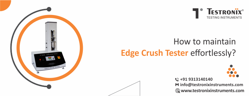 How to Maintain Edge Crush Tester Effortlessly?