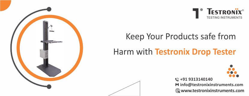 Keep Your Products Safe from Harm with Testronix Drop Tester