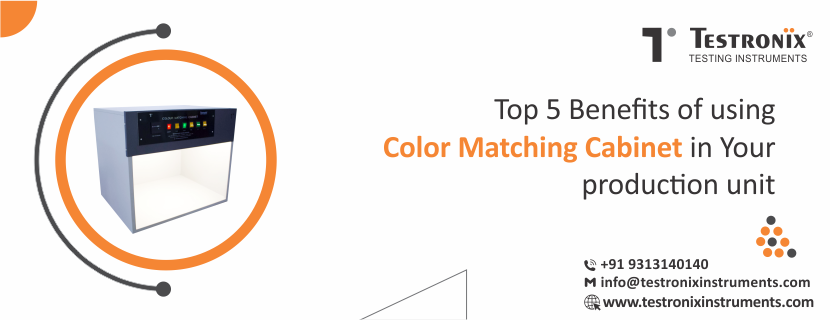 Top 5 Benefits of Using Color Matching Cabinet