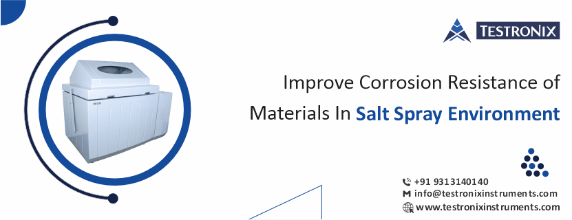 Improve corrosion resistance of materials in salt spray environment