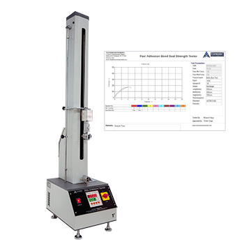 Peel Adhesion Bond Seal Strength Tester Computerised