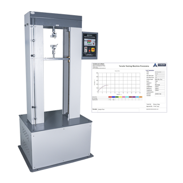 Tensile Testing Machine Panorama Computerized