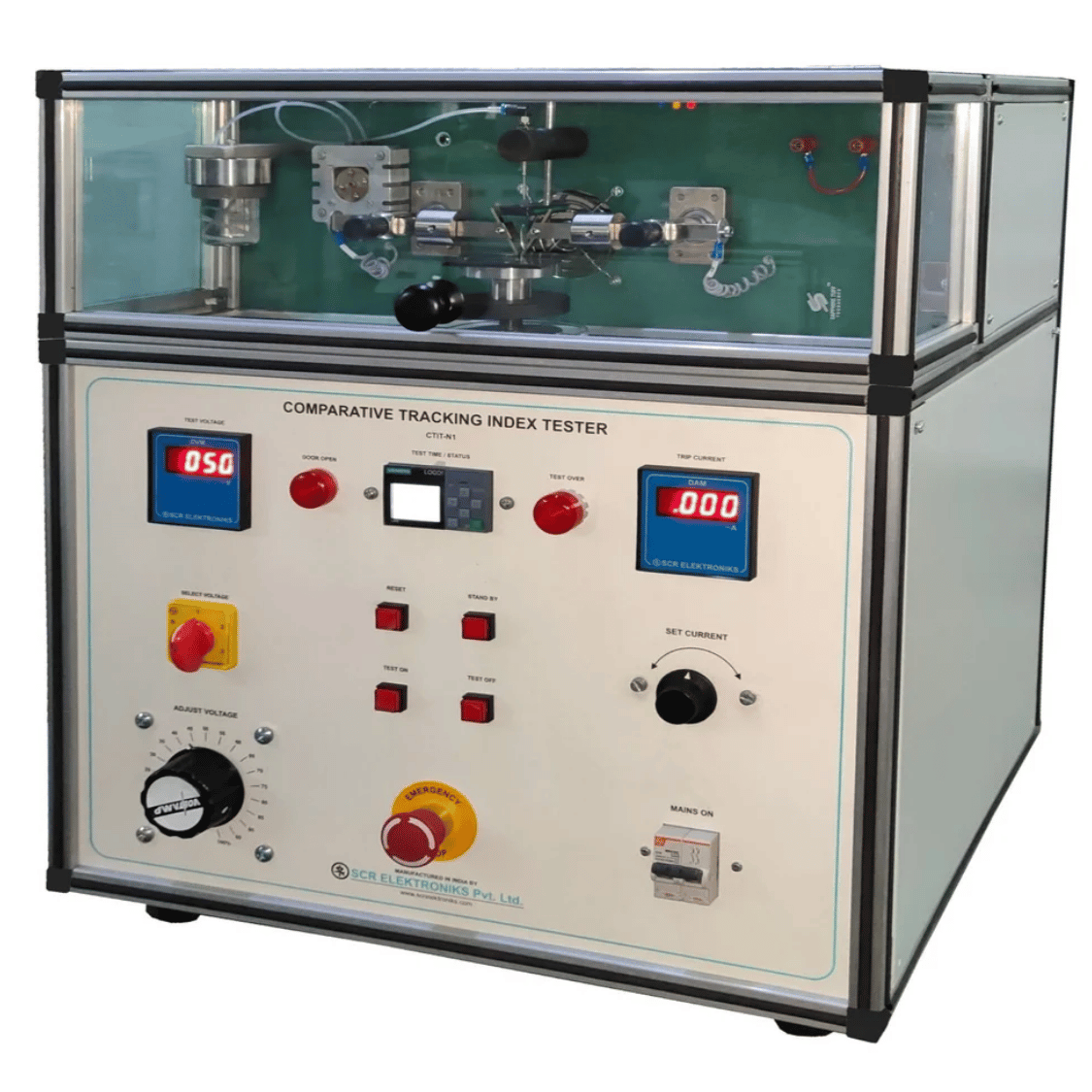 HMI-Based Tracking Index Test Apparatus