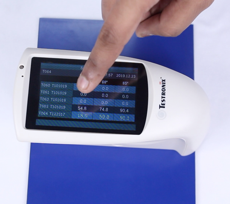 Paint gloss meter