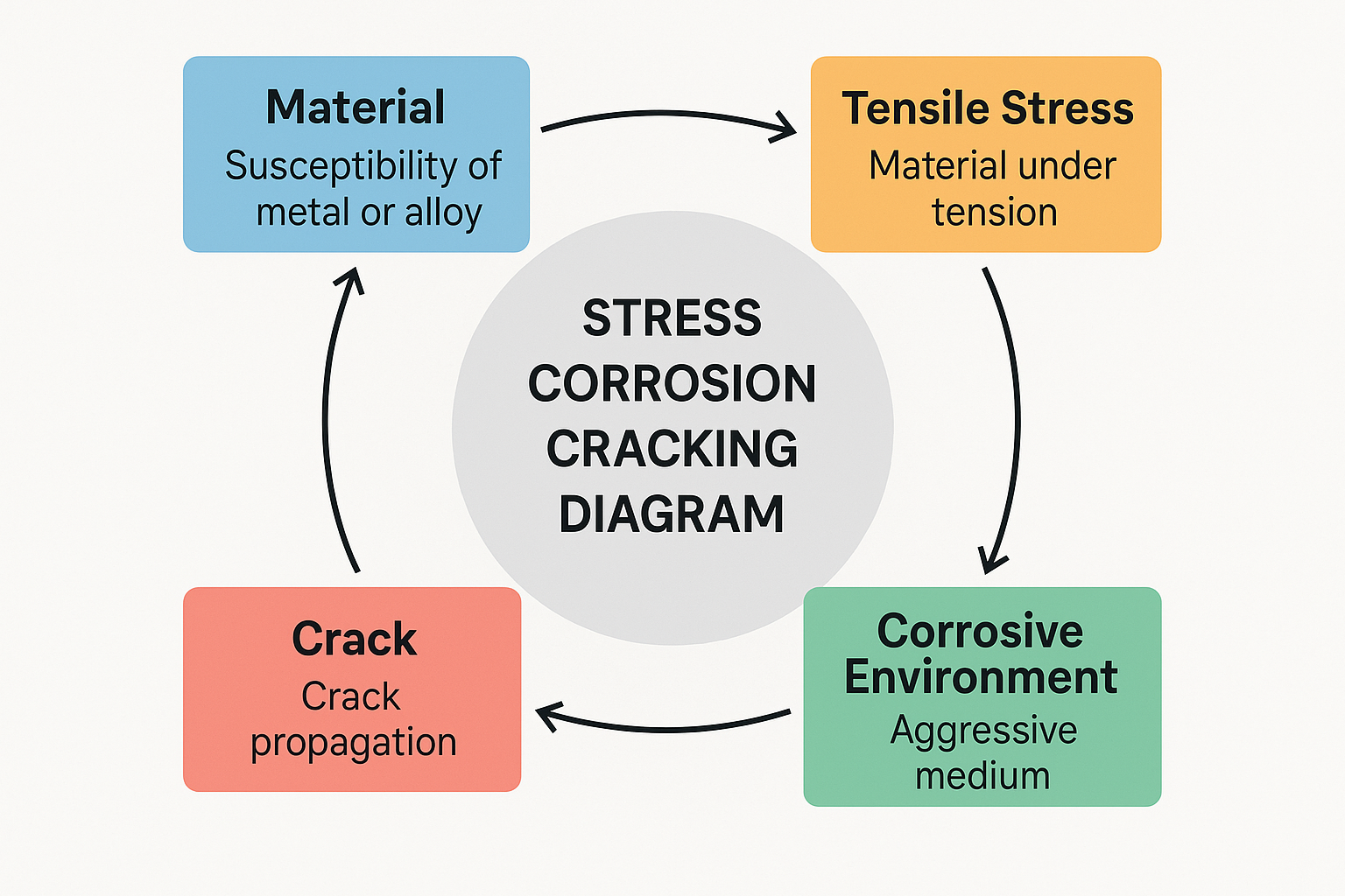 Stress Corrosion Cracking diagram