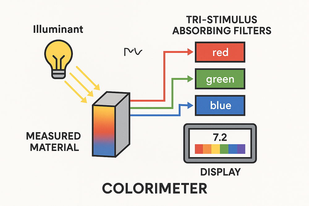 parts of a colorimeter